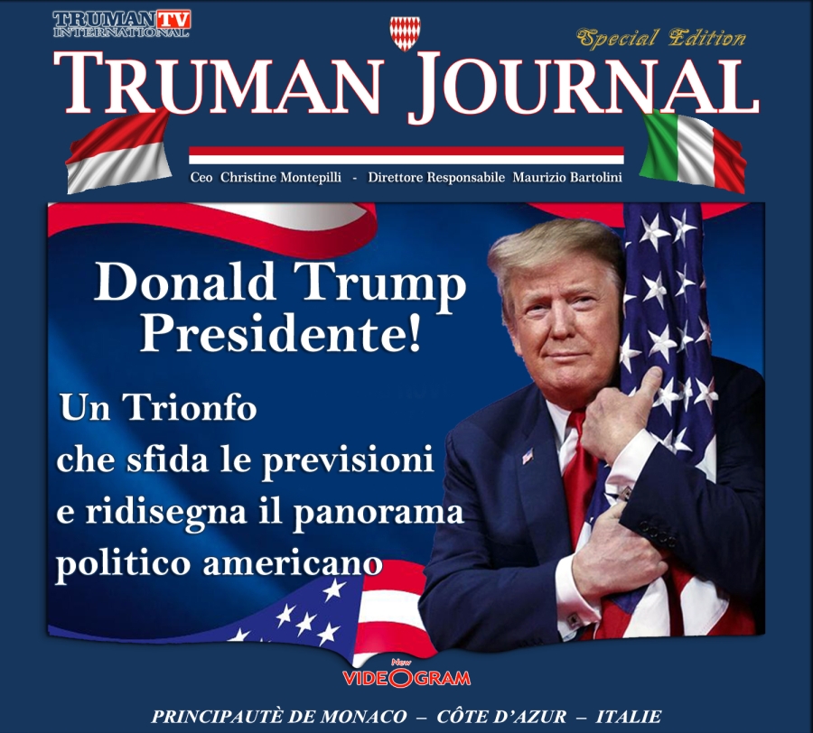 DONALD TRUMP PRESIDENTE! UN TRIONFO CHE SFIDA LE PREVISIONI E RIDISEGNA IL PANORAMA POLITICO AMERICANO.