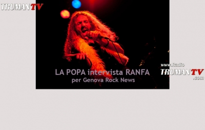08 Giugno alle 21:00 Genova Rock News ospiti Ranfa