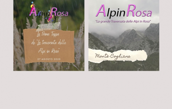27 Agosto AlpinRosa e La Prima tappa Monte Coglians